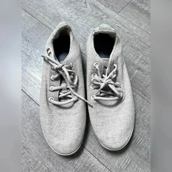 Allbirds Mens Merino Wool Runners in Sand Beige - Picture 2 of 7